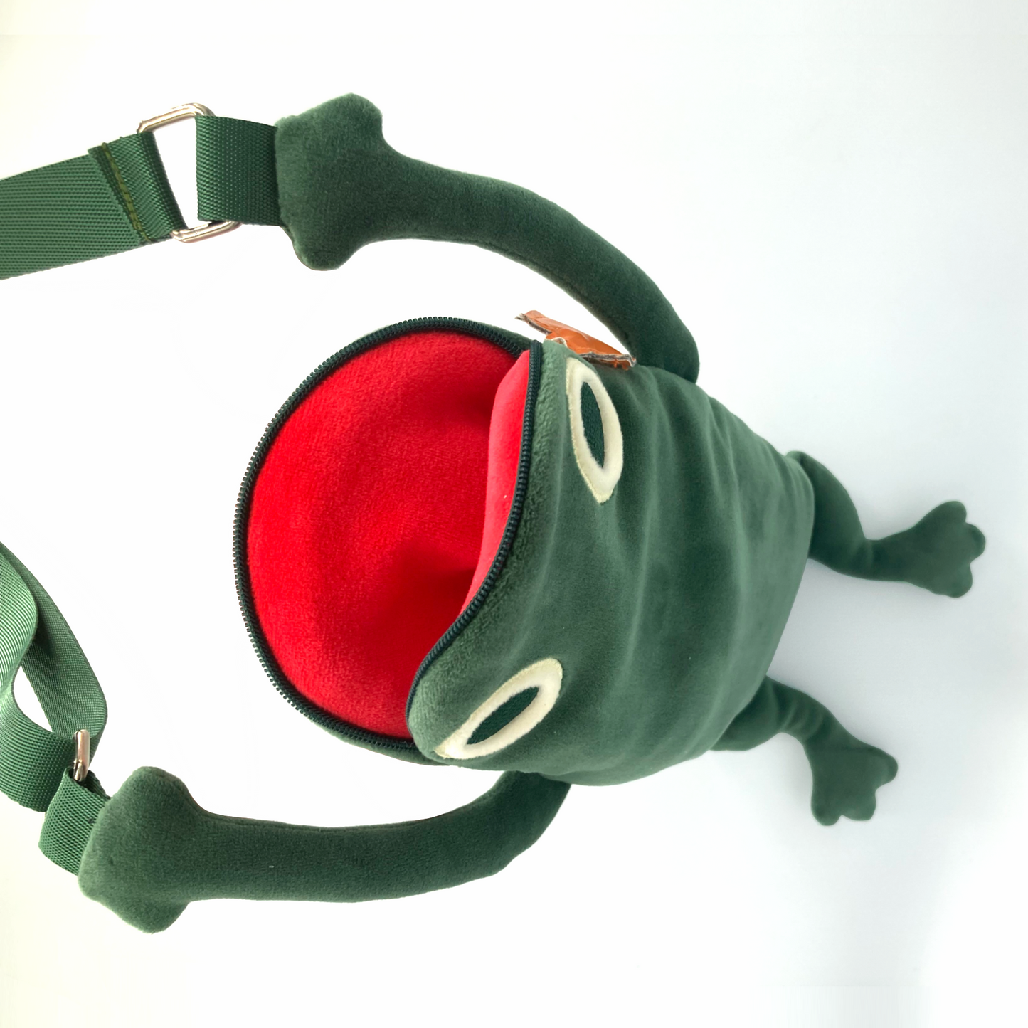 Frog bag interior view