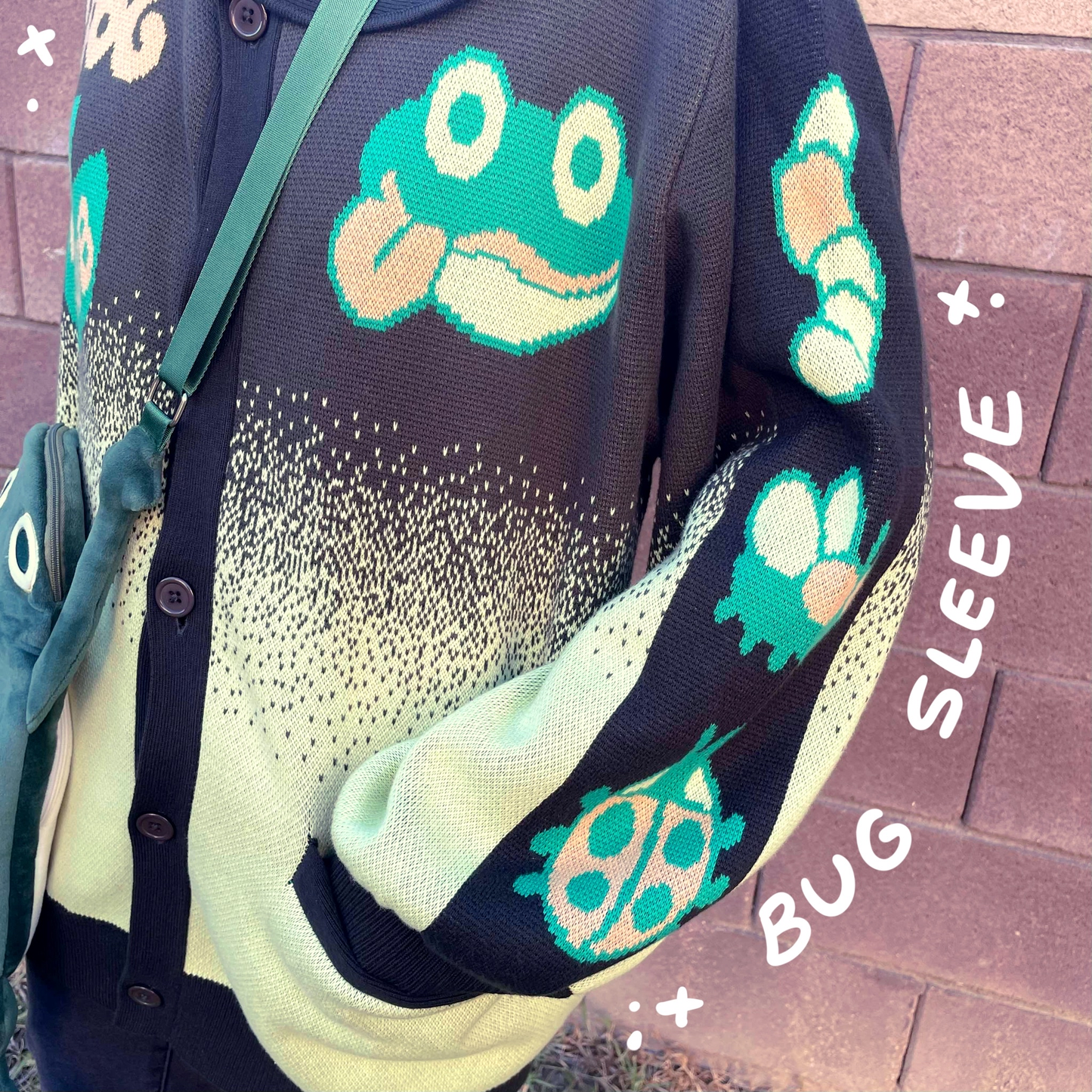 Frog Fan Club Cardigan