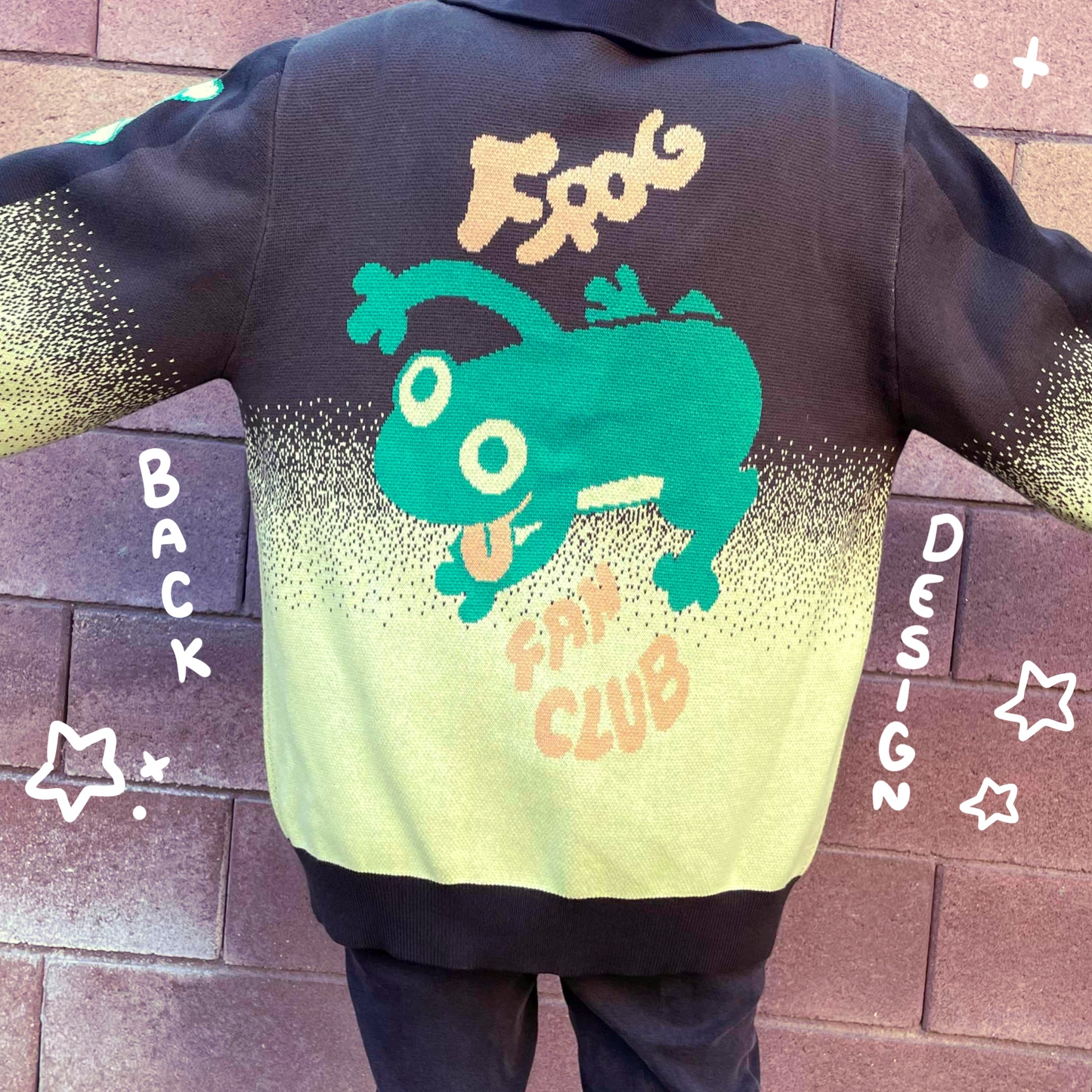 Frog Fan Club Cardigan