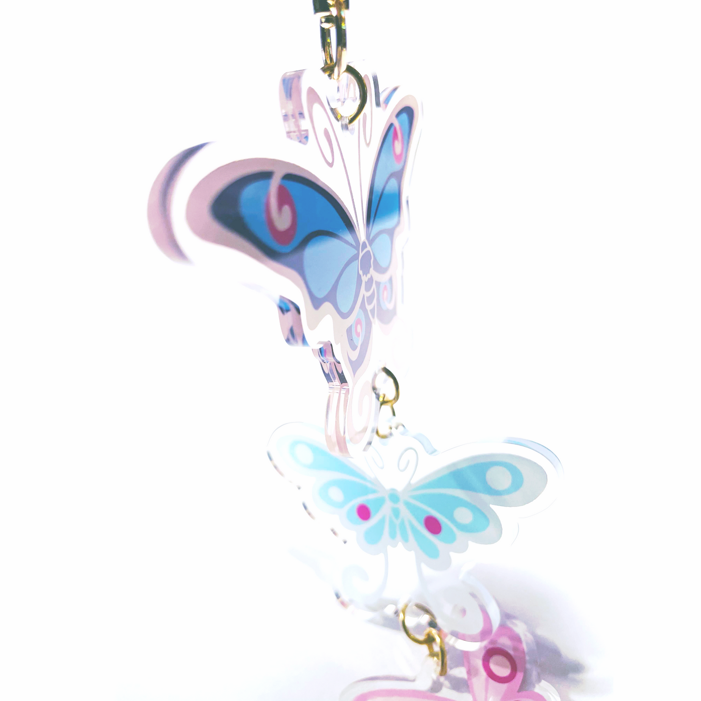 Butterfly Acrylic Keychain