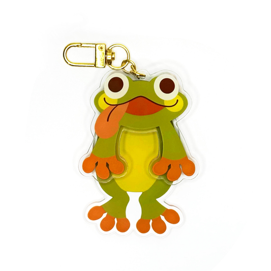 Swinging Froggy Keychain