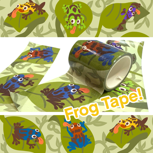 Dart Frogs Tape (5cm x 5m)