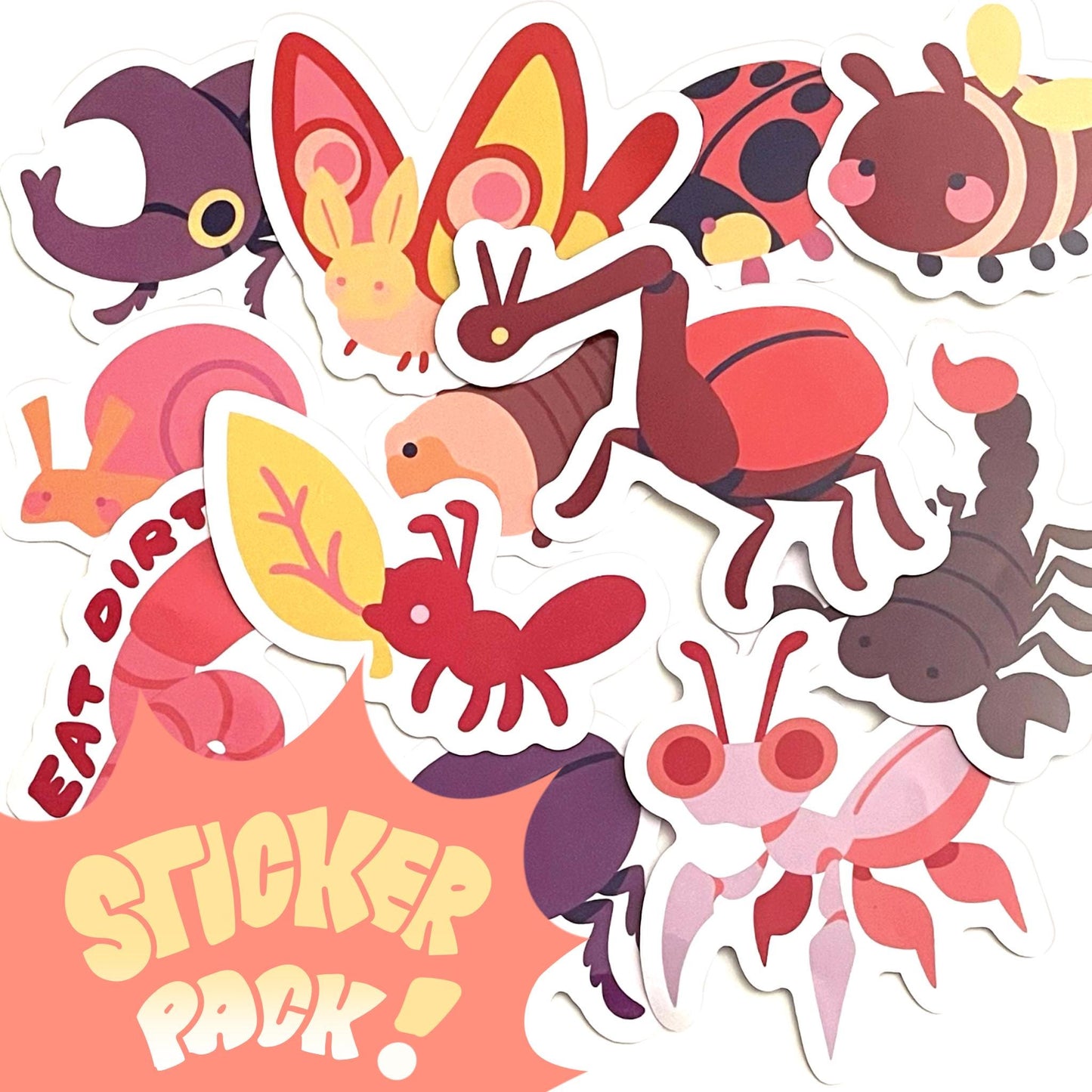 Bug Sticker Pack