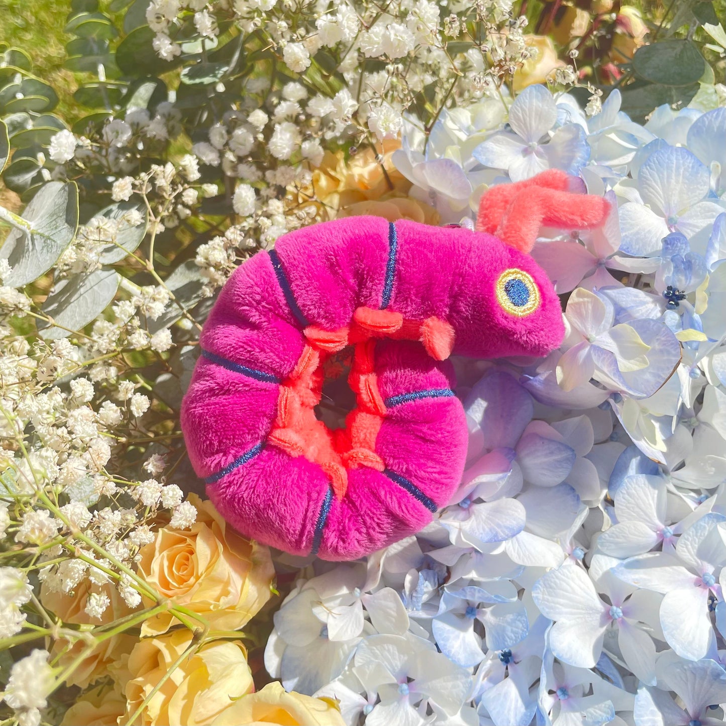 PRE-ORDER Millipede Plush keychain (ships in August)