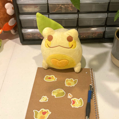 Lemon Frog Vinyl Sticker Sheet