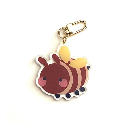 Bee Acrylic Keychain