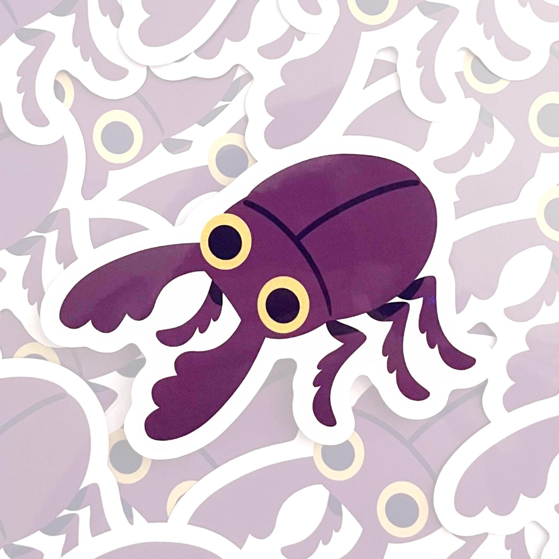 Stag Beetle Sticker