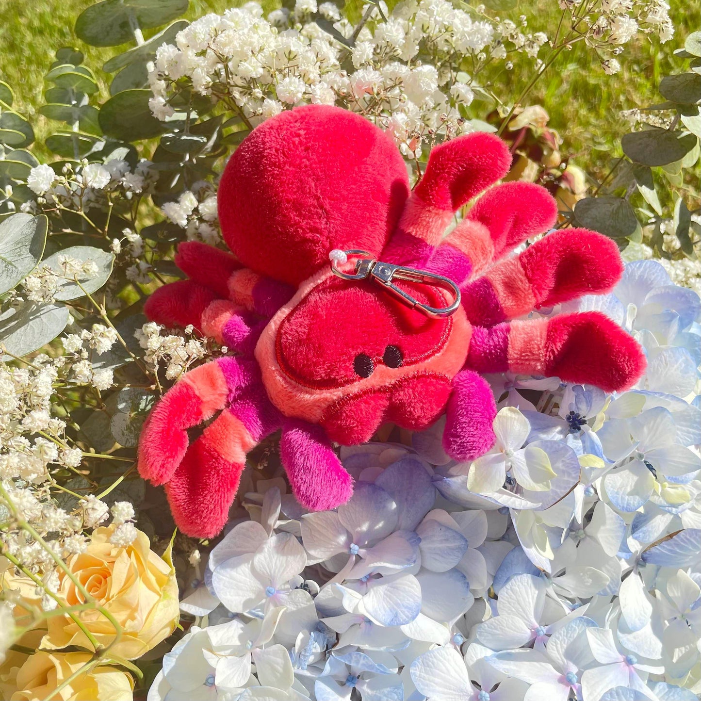 PRE-ORDER Tarantula Plush keychain (ships in October)