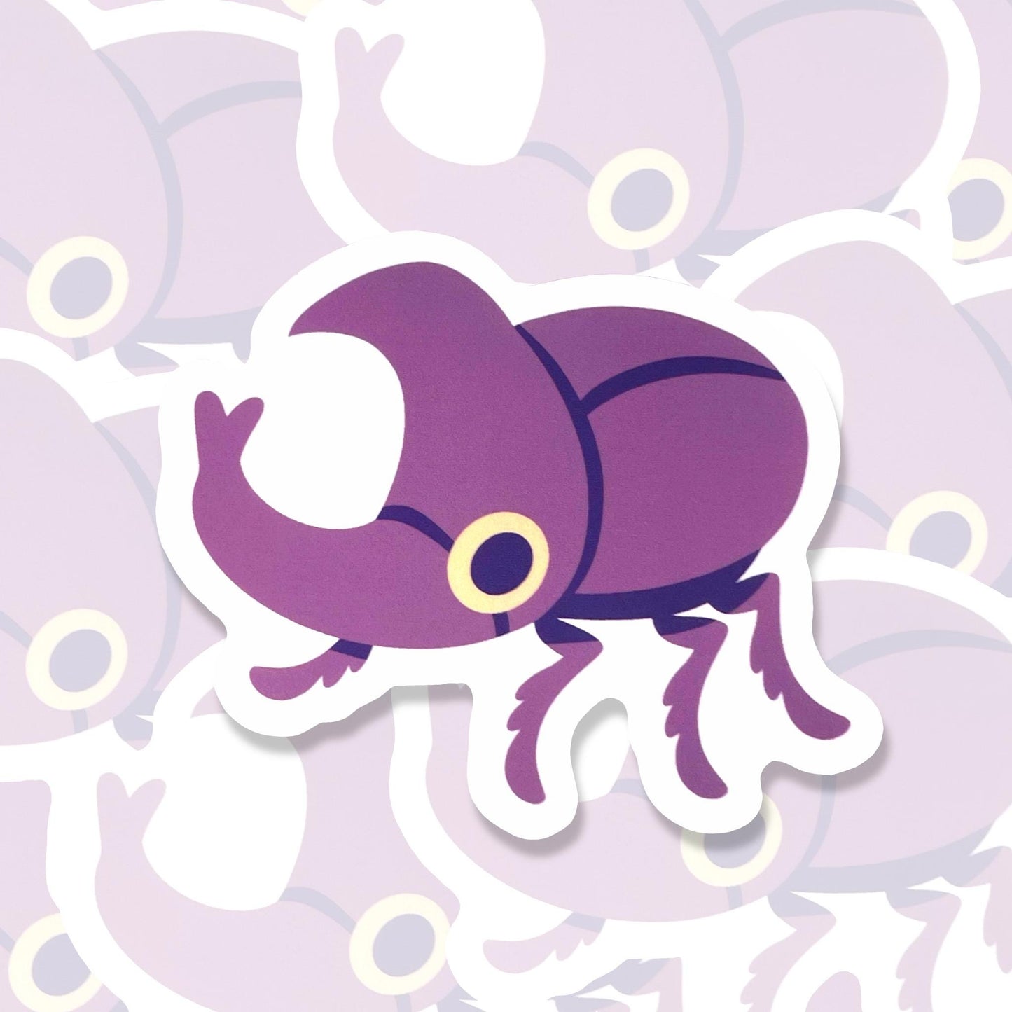 Rhino Beetle Sticker