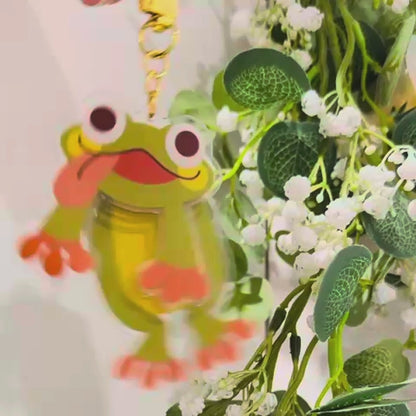 Swinging Froggy Keychain