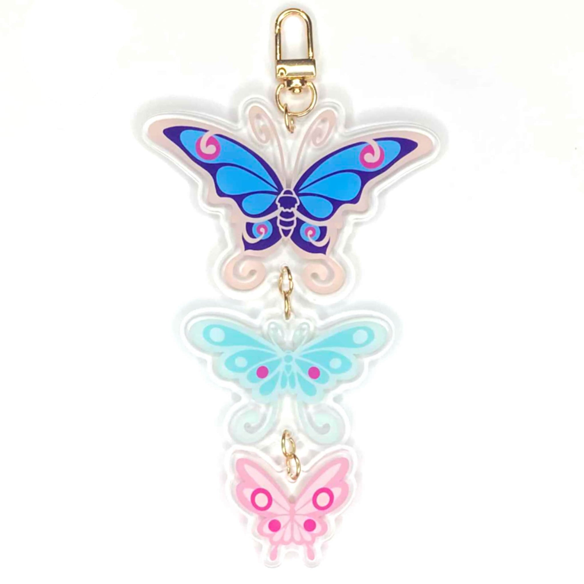 Butterfly Acrylic Keychain
